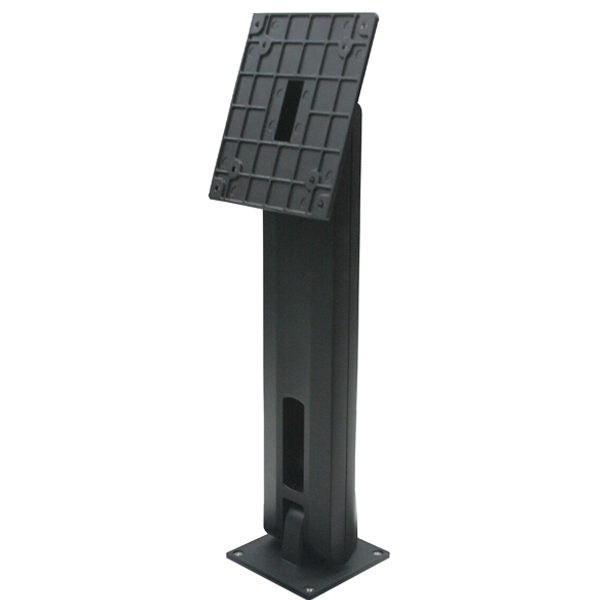 触控立柱模組 SB2700是专为触摸显示器支架设计的产品。在坚实的基础上，产品的总重量为2.03kg。它提供从 -2 到 180 度的倾斜角度，支撑最大重量为 20kg，支撑平板尺寸高达 27 英寸。